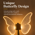 Butterfly Glow LED Table Lamp – Warm White