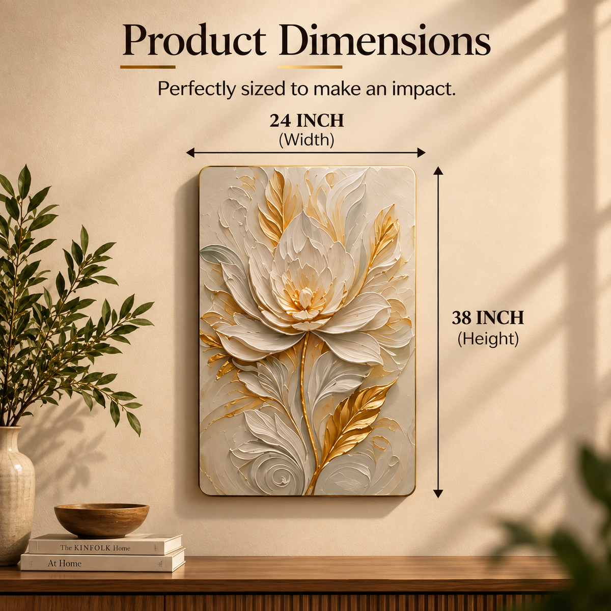 Aurelia Bloom Textured Floral Wall Art