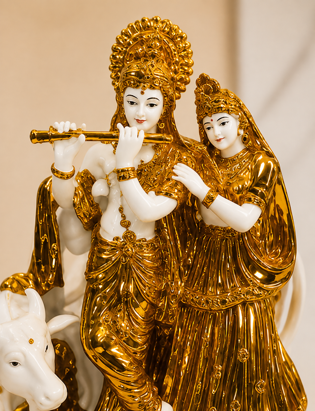 Radha Krishna Decorative Idol