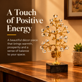 Crystal Tree Décor Showpiece – Gold Finish